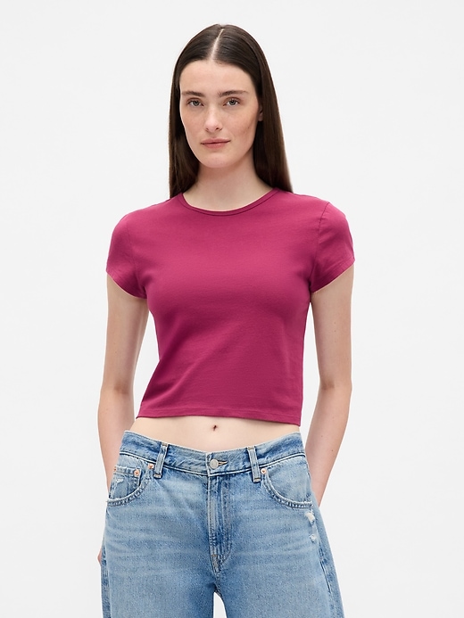 t-shirt bébé en jersey de coton