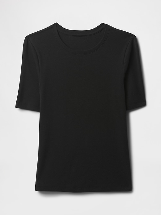 t-shirt moderne à col rond