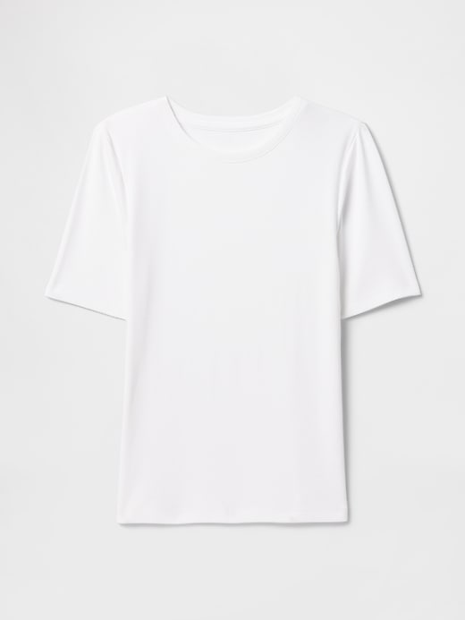 t-shirt moderne à col rond