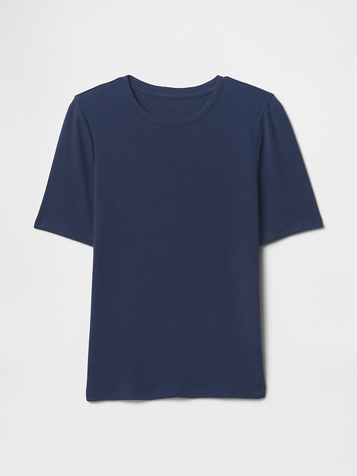 t-shirt moderne à col rond