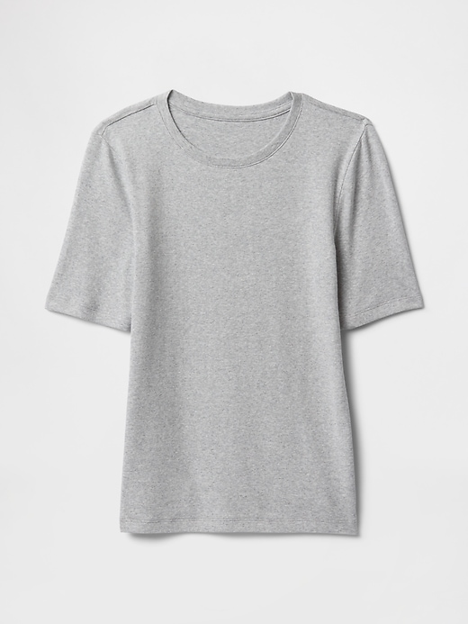 t-shirt moderne à col rond