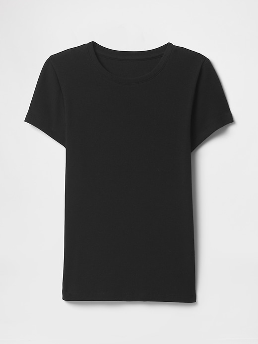 t-shirt côtelé moderne