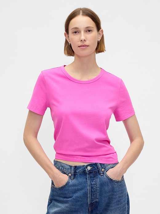 t-shirt vintagesoft en coton biologique