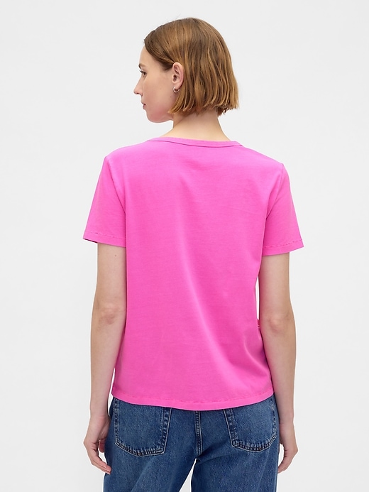 t-shirt vintagesoft en coton biologique