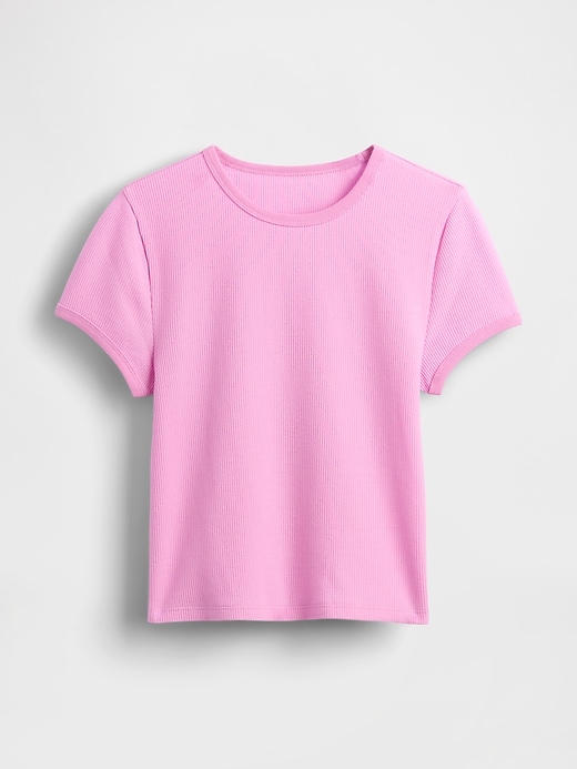 t-shirt bébé gaufre
