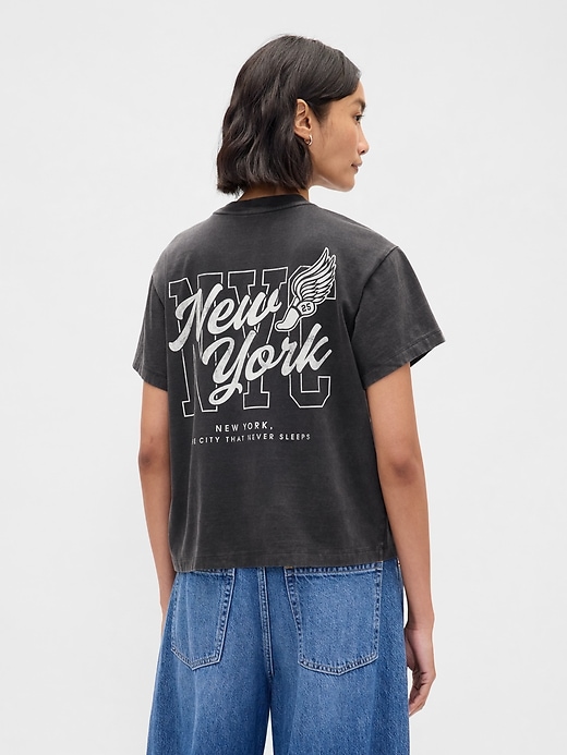 t-shirt graphique décontracté de new york