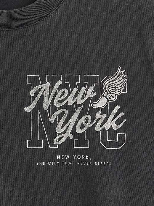 t-shirt graphique décontracté de new york