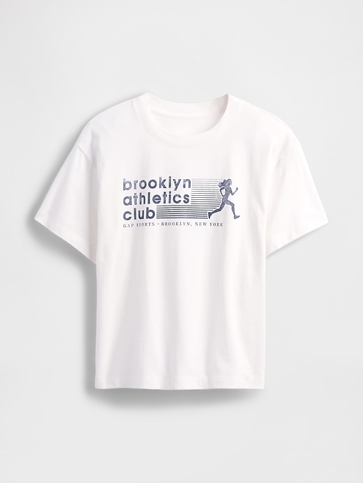t-shirt graphique décontracté du brooklyn athletics club