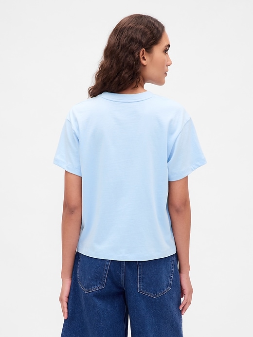 t-shirt à logo décontracté