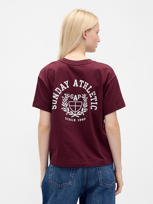 t-shirt décontracté à logo graphique