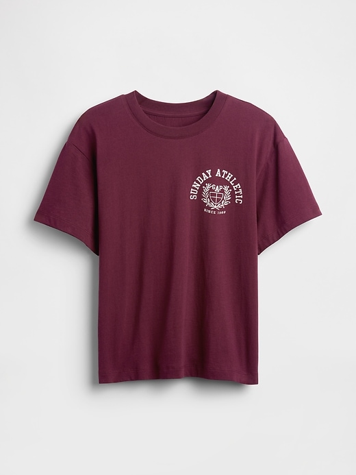 t-shirt décontracté à logo graphique