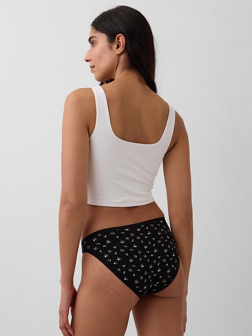 culotte bikini en coton stretch biologique lot de 3