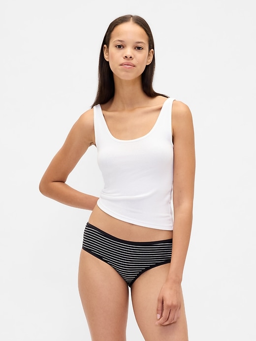 culotte taille basse en coton stretch biologique lot de 3