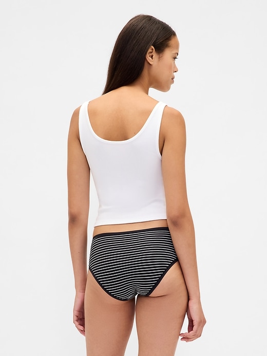 culotte taille basse en coton stretch biologique lot de 3