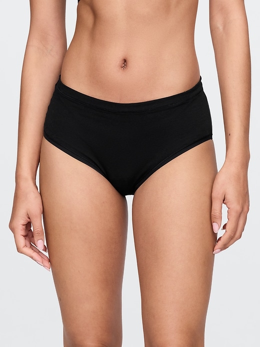 bikini taille haute en coton stretch biologique