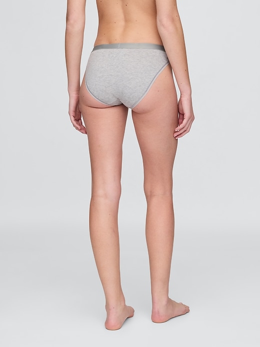 bikini en coton stretch biologique avec logo