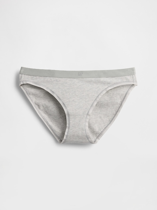 bikini en coton stretch biologique avec logo