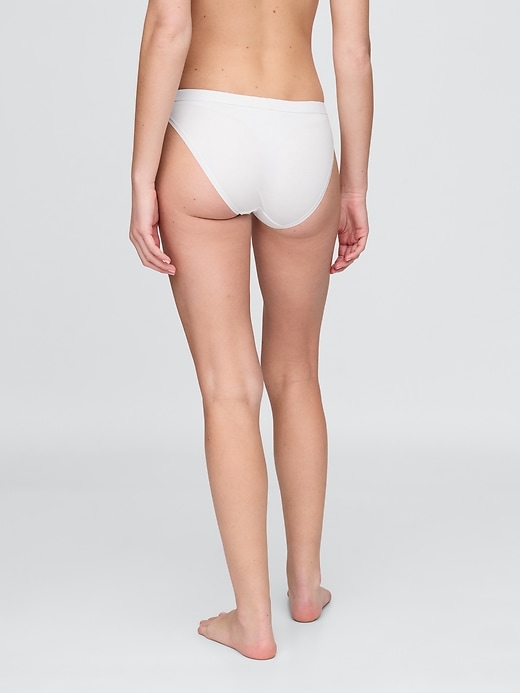 bikini en coton stretch biologique avec logo