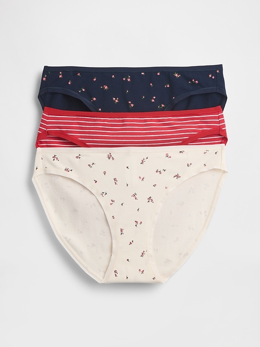 bikini en coton stretch biologique lot de 3