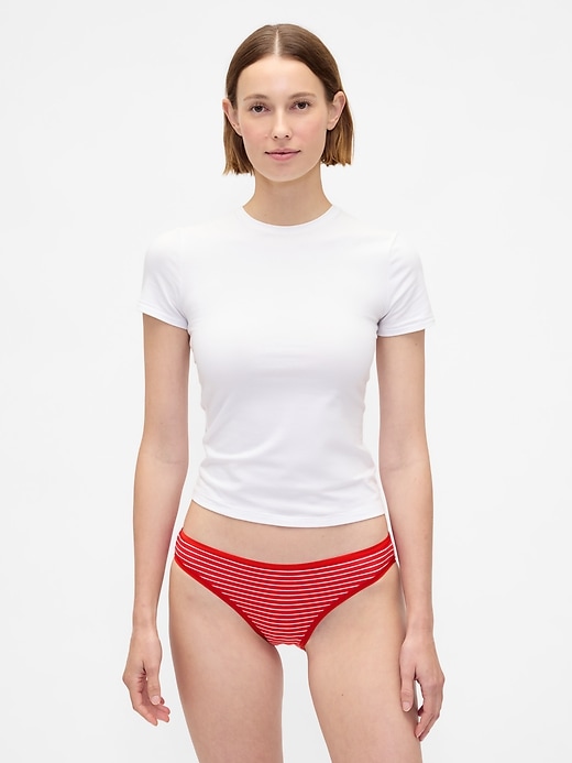 bikini en coton stretch biologique lot de 3