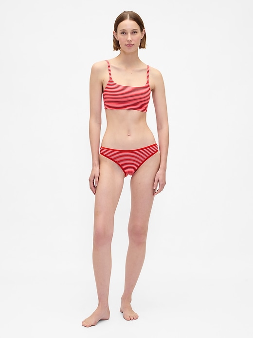 bikini en coton stretch biologique lot de 3