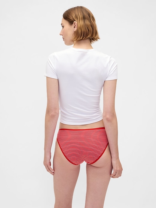 bikini en coton stretch biologique lot de 3