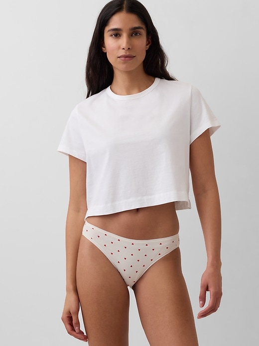 bikini en coton stretch biologique lot de 3