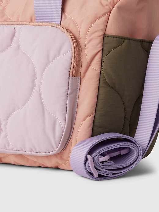 sac de week-end matelassé pour enfants