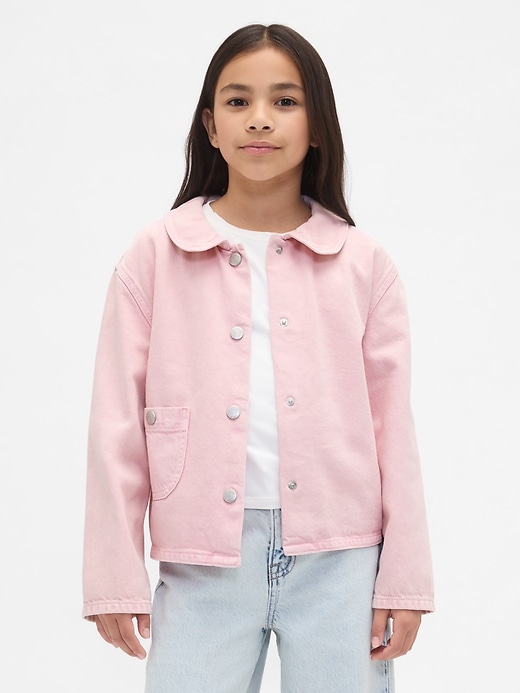 veste de grange en jean pour enfants