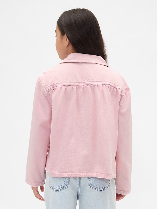veste de grange en jean pour enfants