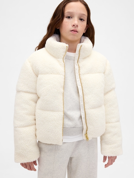 doudoune sherpa pour enfants