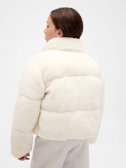 doudoune sherpa pour enfants