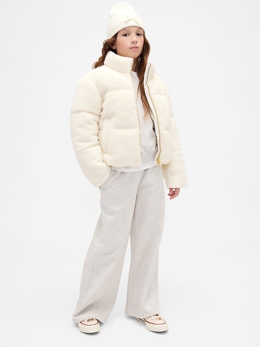 doudoune sherpa pour enfants