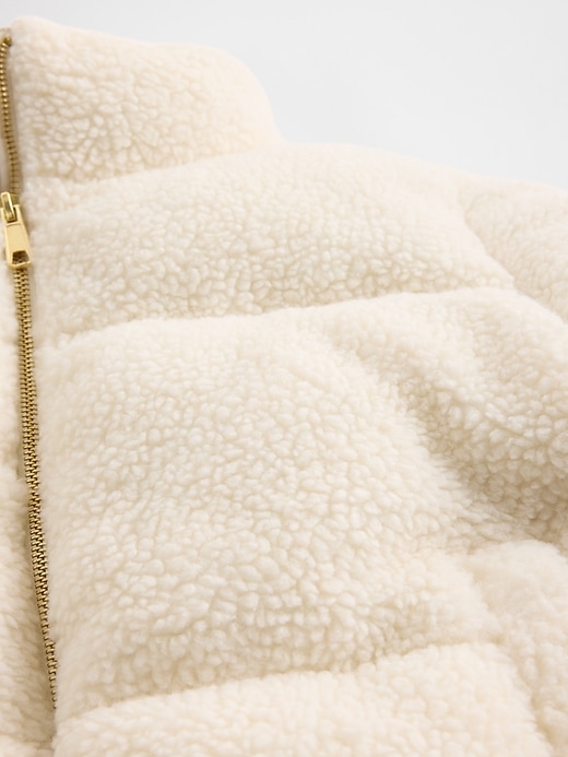 doudoune sherpa pour enfants
