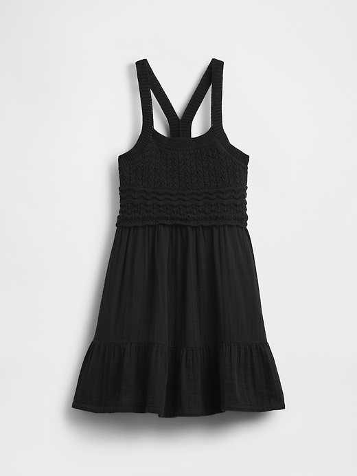 robe débardeur en crochet dos nageur pour enfant
