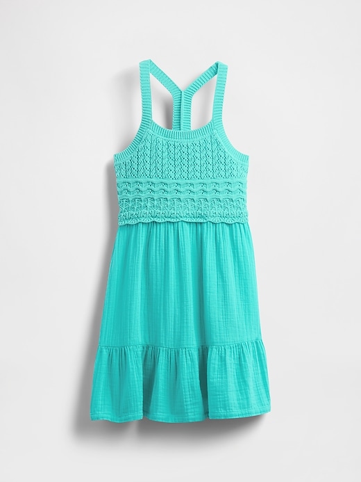 robe débardeur en crochet dos nageur pour enfant
