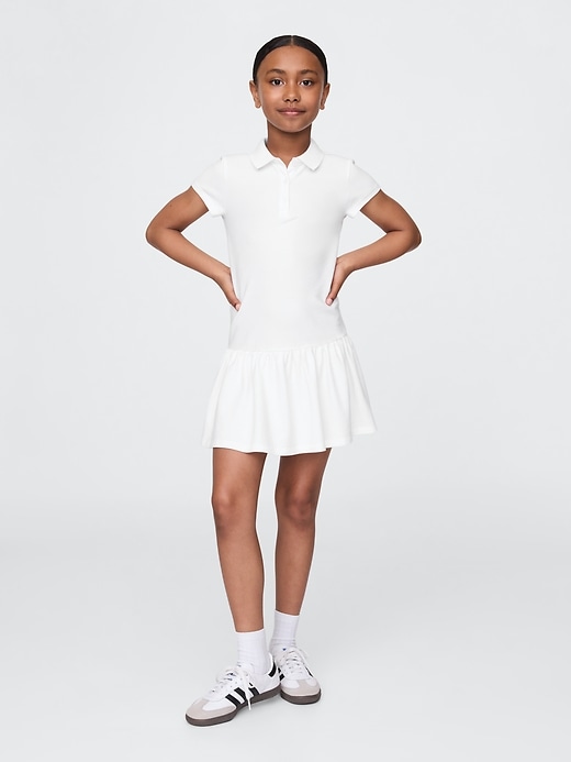 robe polo taille basse pour uniforme denfant