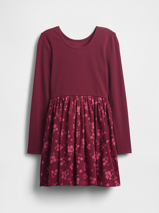 robe enfant en techniques mixtes