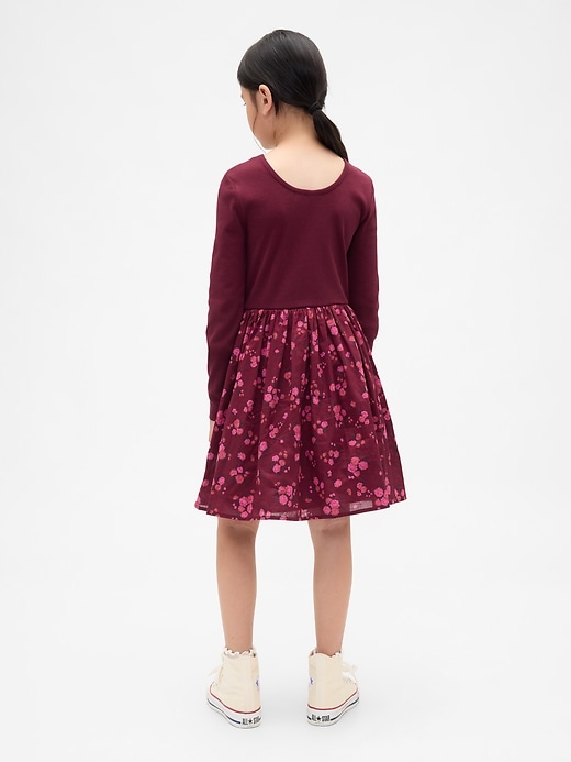 robe enfant en techniques mixtes