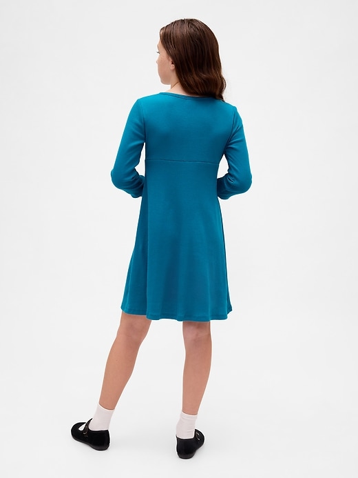 robe henley côtelée pour enfants