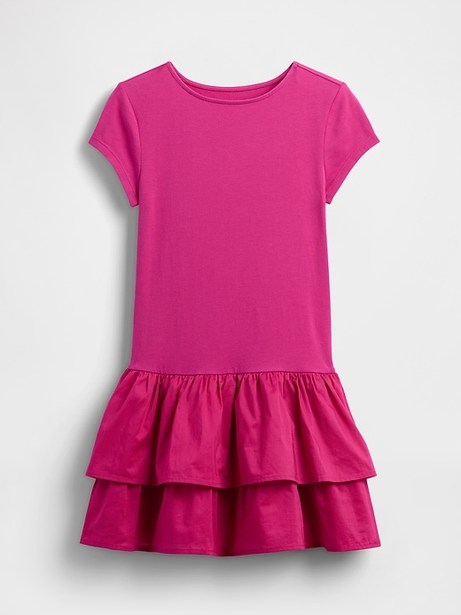robe à volants taille basse pour enfant