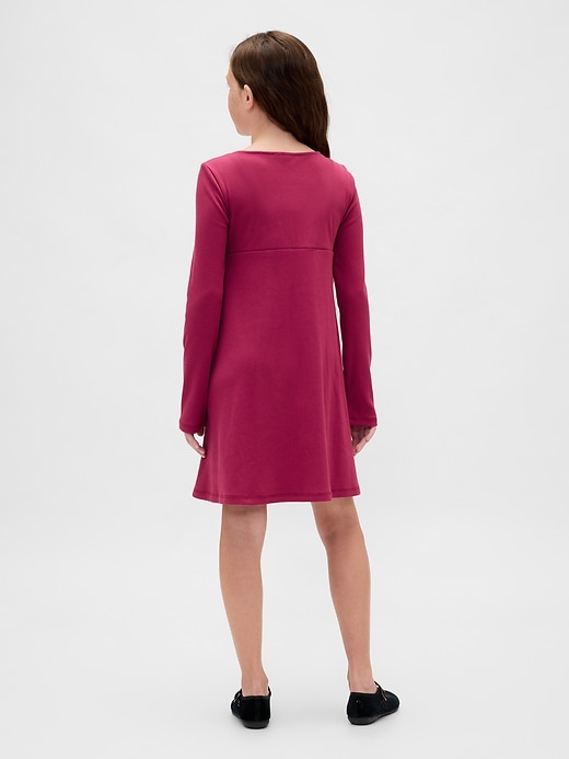 robe à nœud côtelé pour enfant