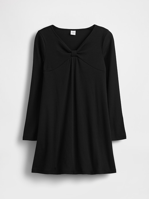 robe à nœud côtelé pour enfant