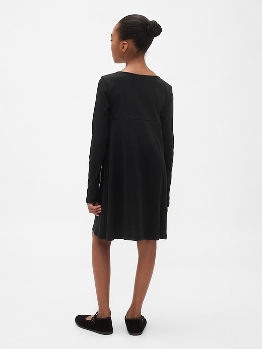 robe à nœud côtelé pour enfant