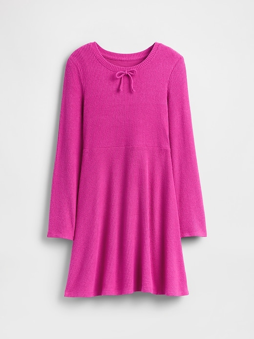 robe côtelée douce pour enfants