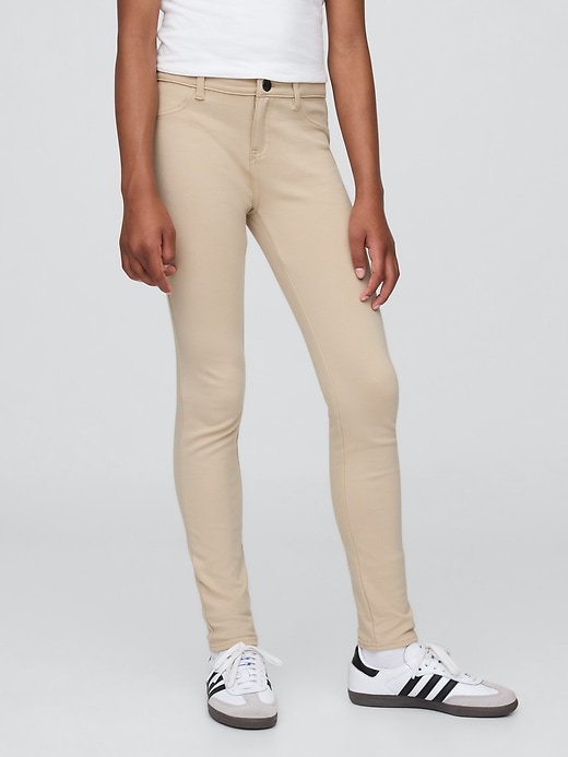 pantalons ponte duniforme pour enfants