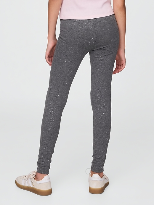 leggings à paillettes pour enfants