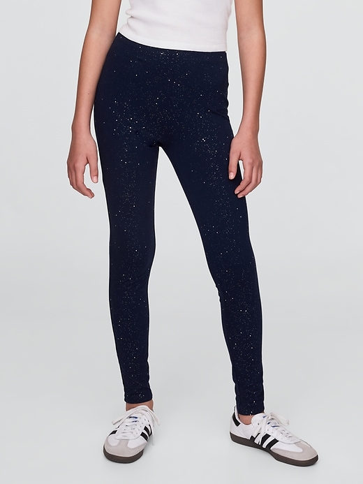 leggings à paillettes pour enfants