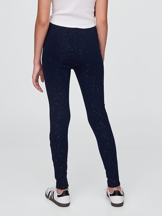leggings à paillettes pour enfants