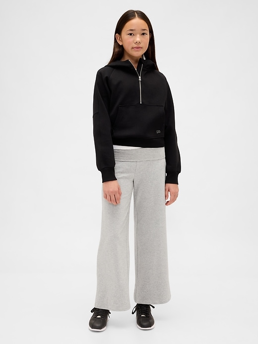 leggings à jambes larges repliables pour enfants